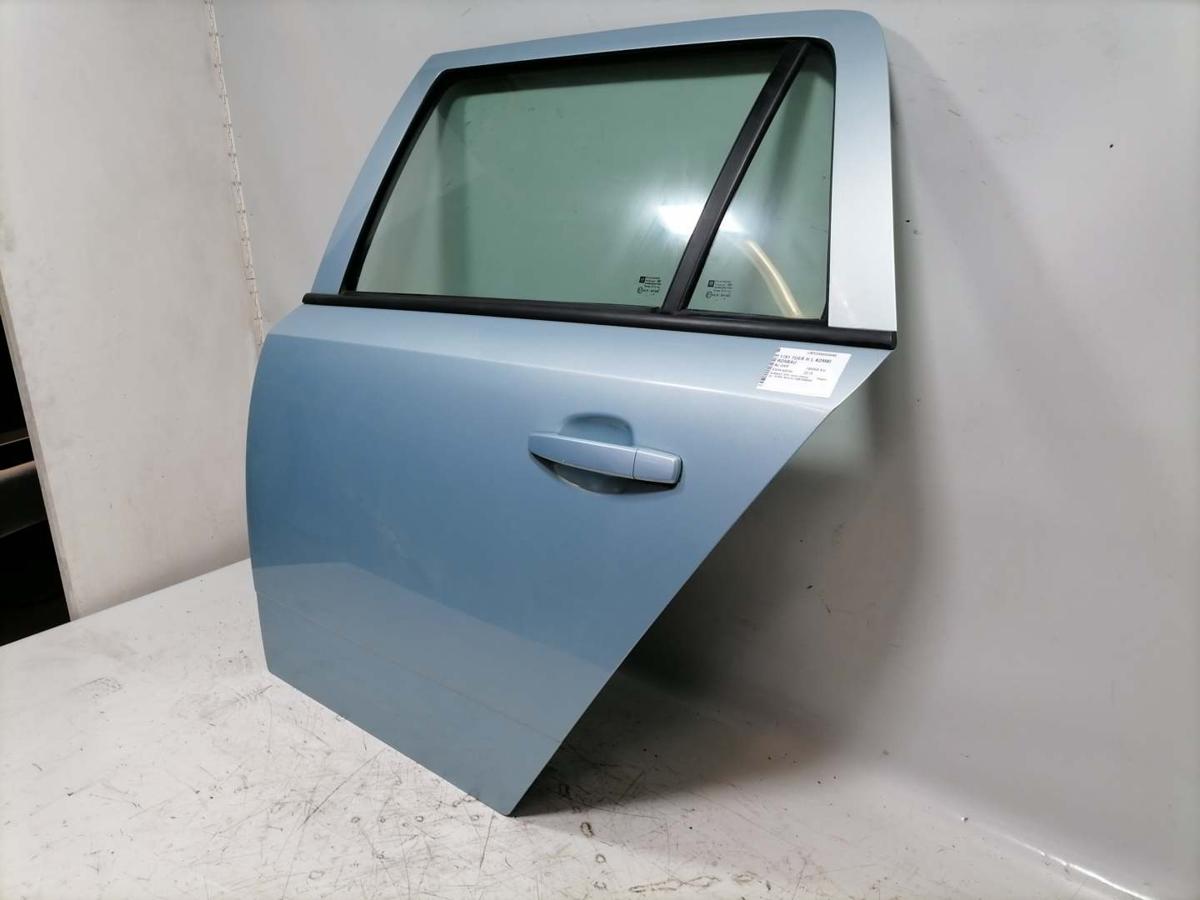 Opel Astra H original T&uuml;r hinten links Eisbergblau Z21Y Kombi Rohbau Bj.2009